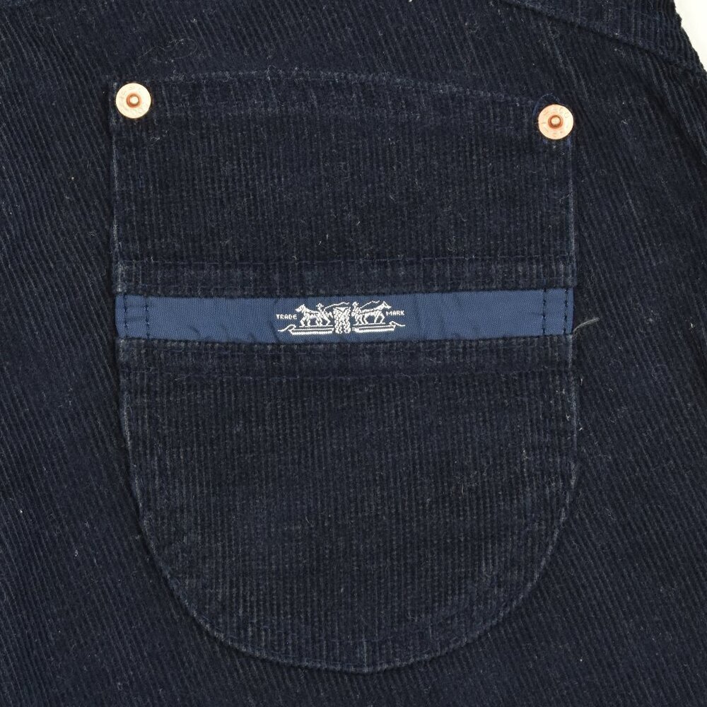 Vintage 70s Levi's Corduroy High Waist Wide Leg Pants Jeans - 27 - Picture 5 of 9